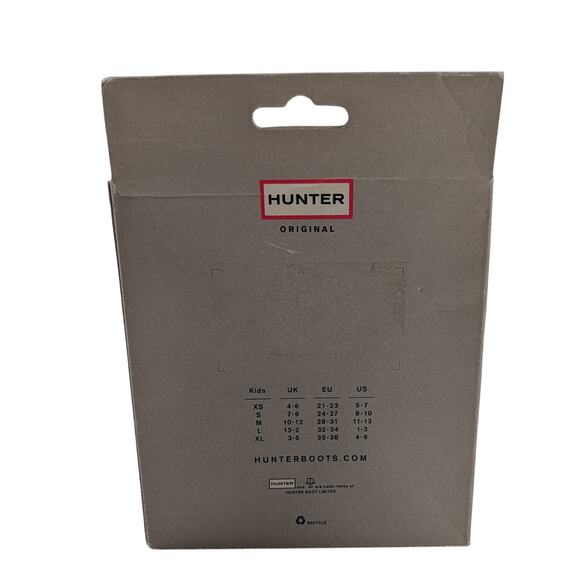 Hunter Kids Boot Socks Purple Size XS 5-7 - Picture 3 of 8